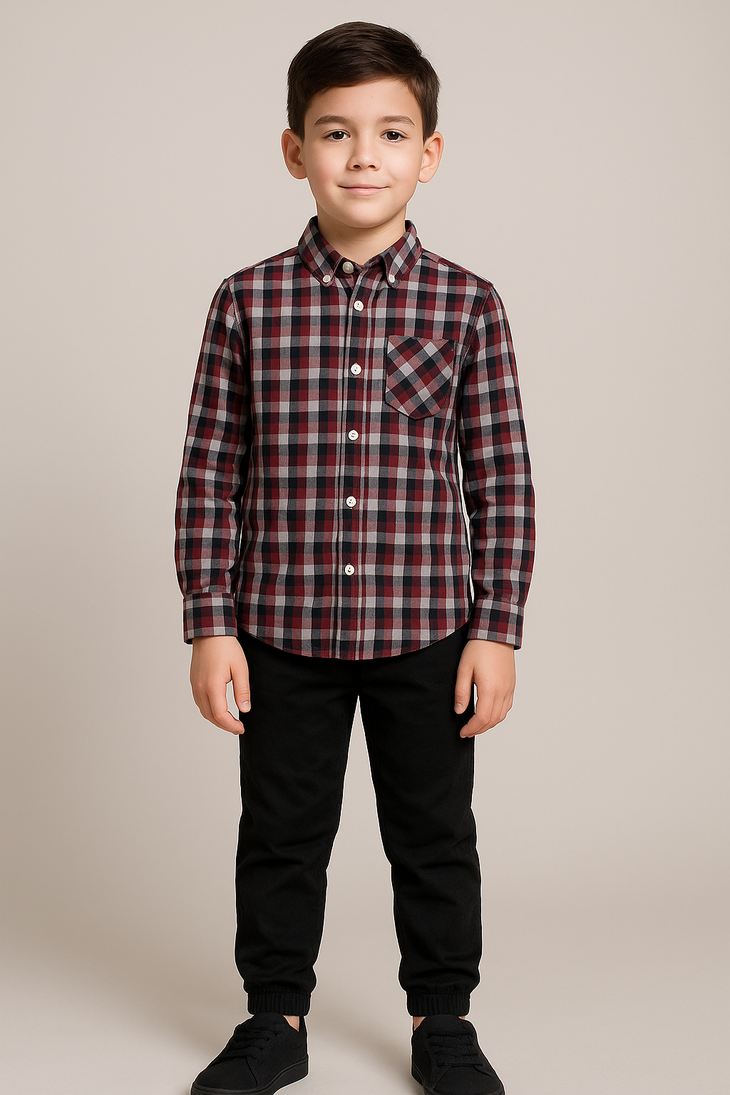 Boys clothes, three piece set. Button-up shirt, zip-up neck shirt, and a pants. DKNY